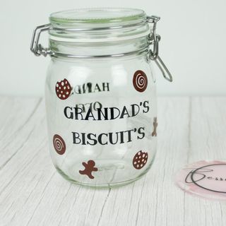 Personalised biscuit jar: listing photo 2