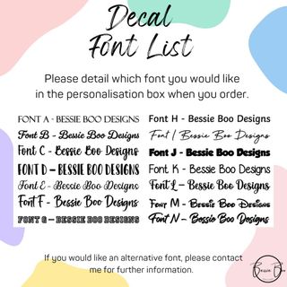 Small wedding mirror sign decal: listing photo 5