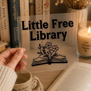 Little Free Library decal: listing photo 4