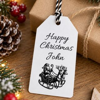 Personalised Christmas gift tags: listing photo 4