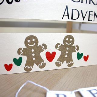 Gingerbread Christmas Eve crate: listing photo 5