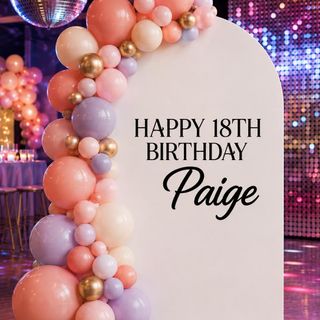 Event sign decal: listing photo 6