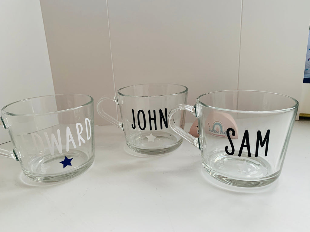 Personalised Glass Mug