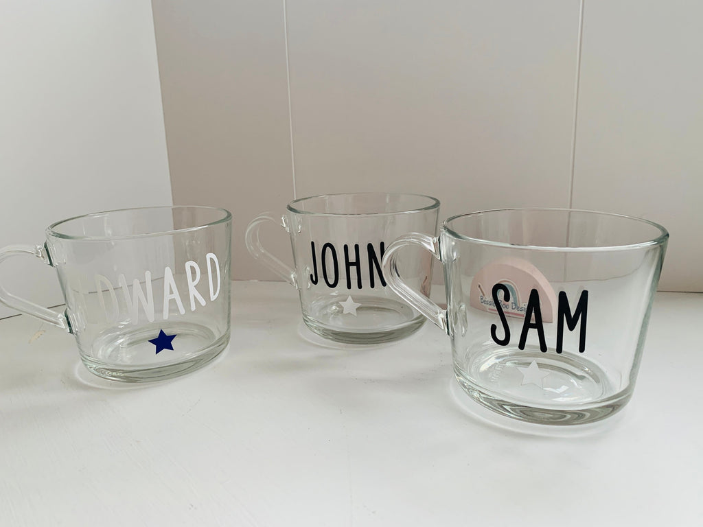 Personalised Glass Mug