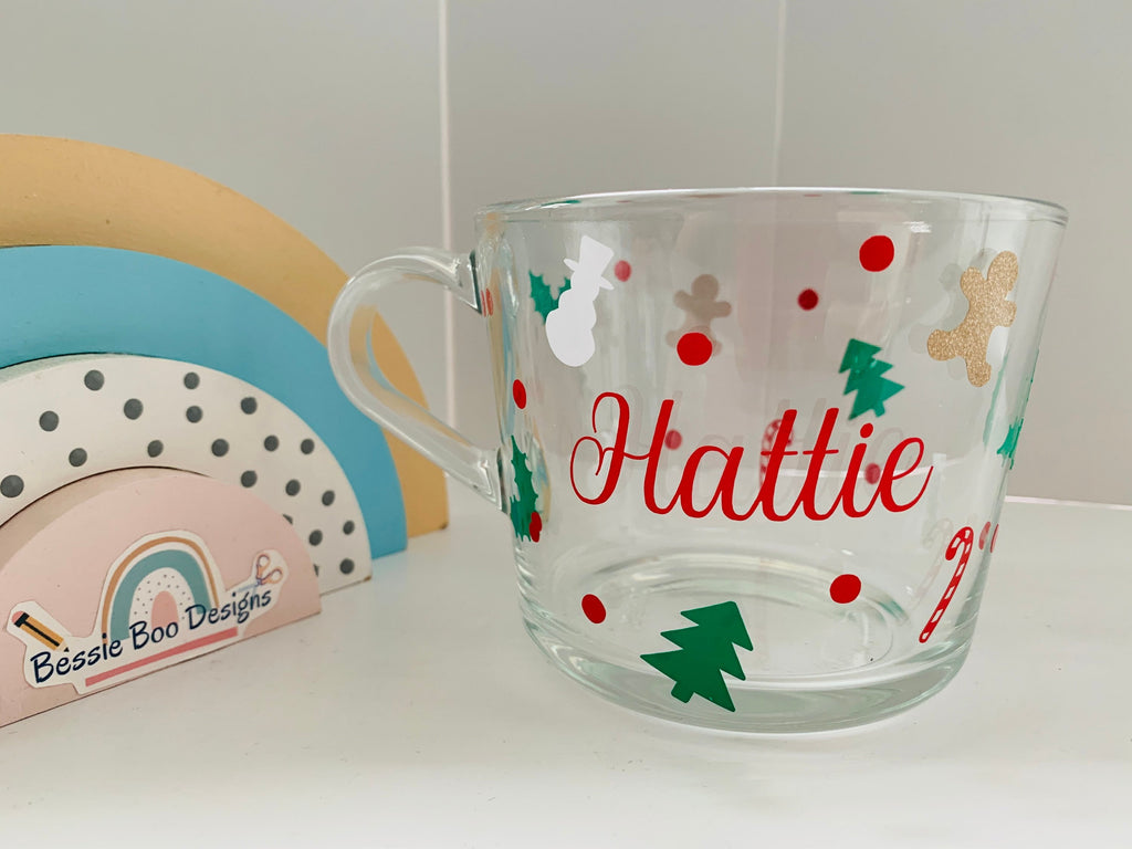 Gift Ideas - Christmas Glass Mug