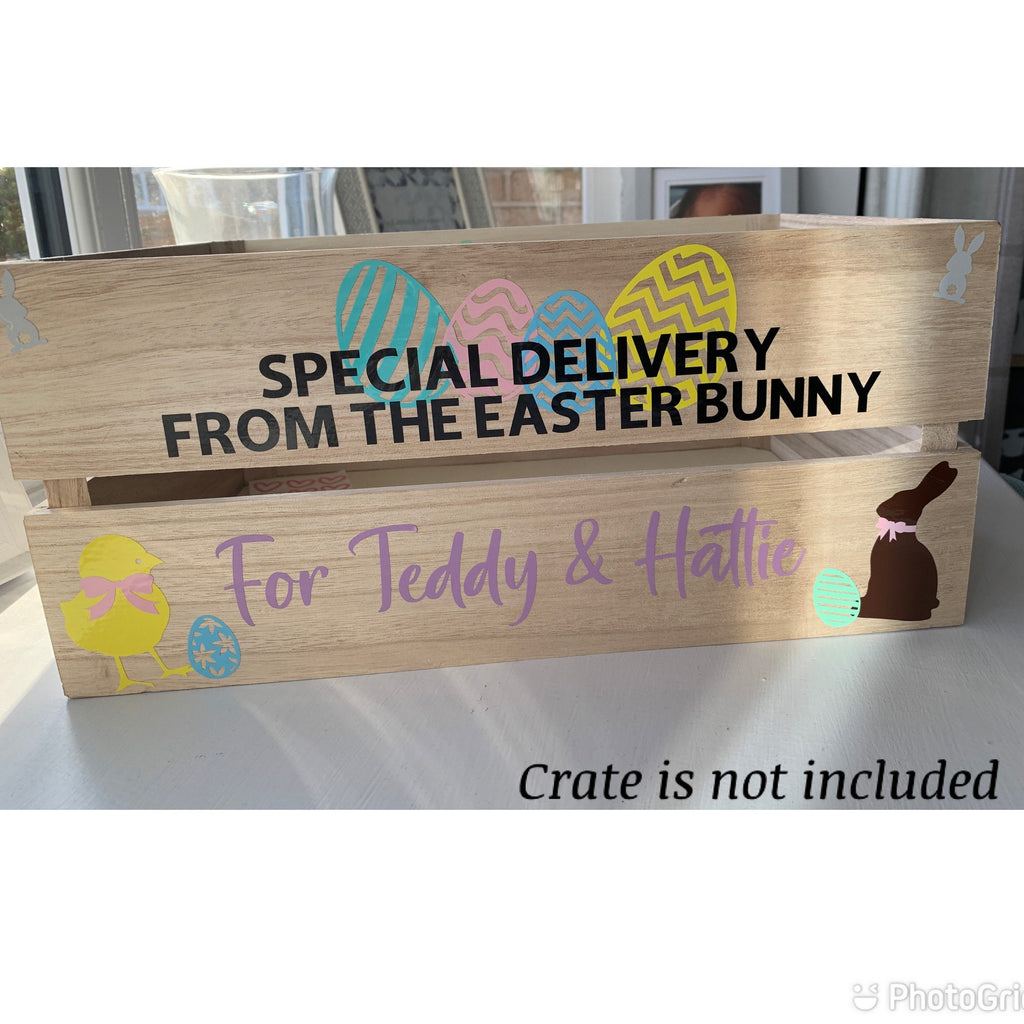 Easter Crate Decals