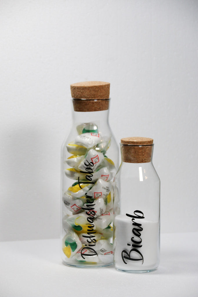 Custom Made Storage Bottles | Laundry Bottle | Bathroom Bottle | Kitchen Organisation | Home Storage