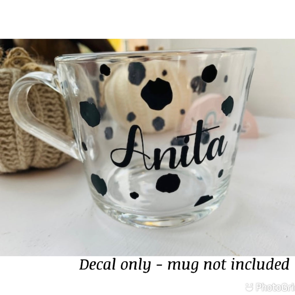 Dalmatian Print Decals