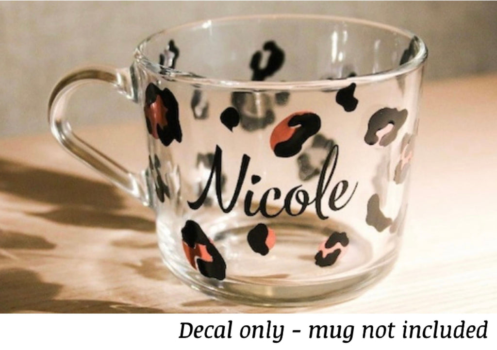 DIY Gift - Leopard Print Decals