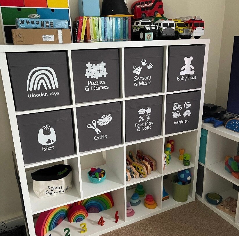 Toy Storage Decals