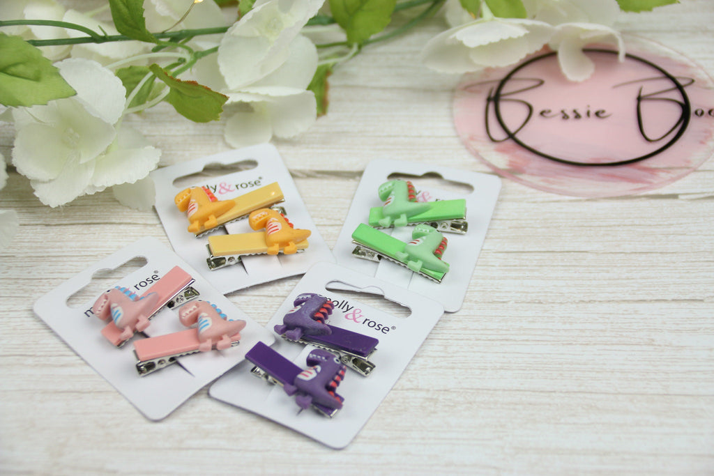 Girls Boutique - Dinosaur Hair Clips