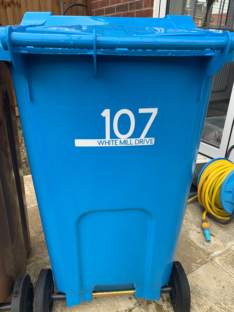 Wheelie Bin Labels