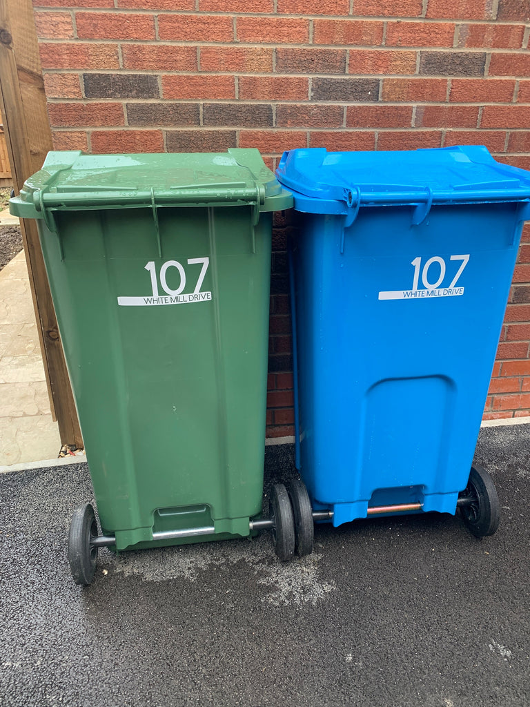 Wheelie Bin Labels