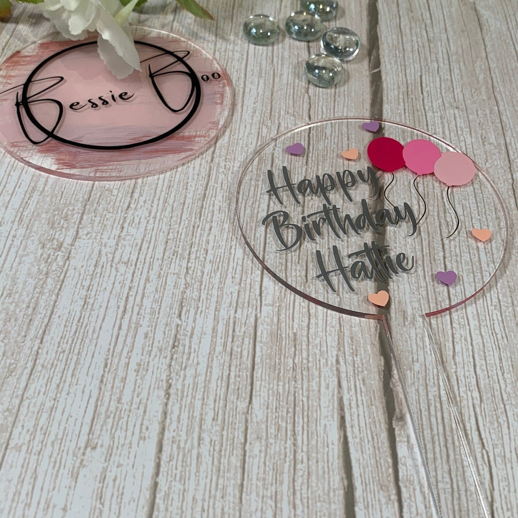 Personalised Cake Topper