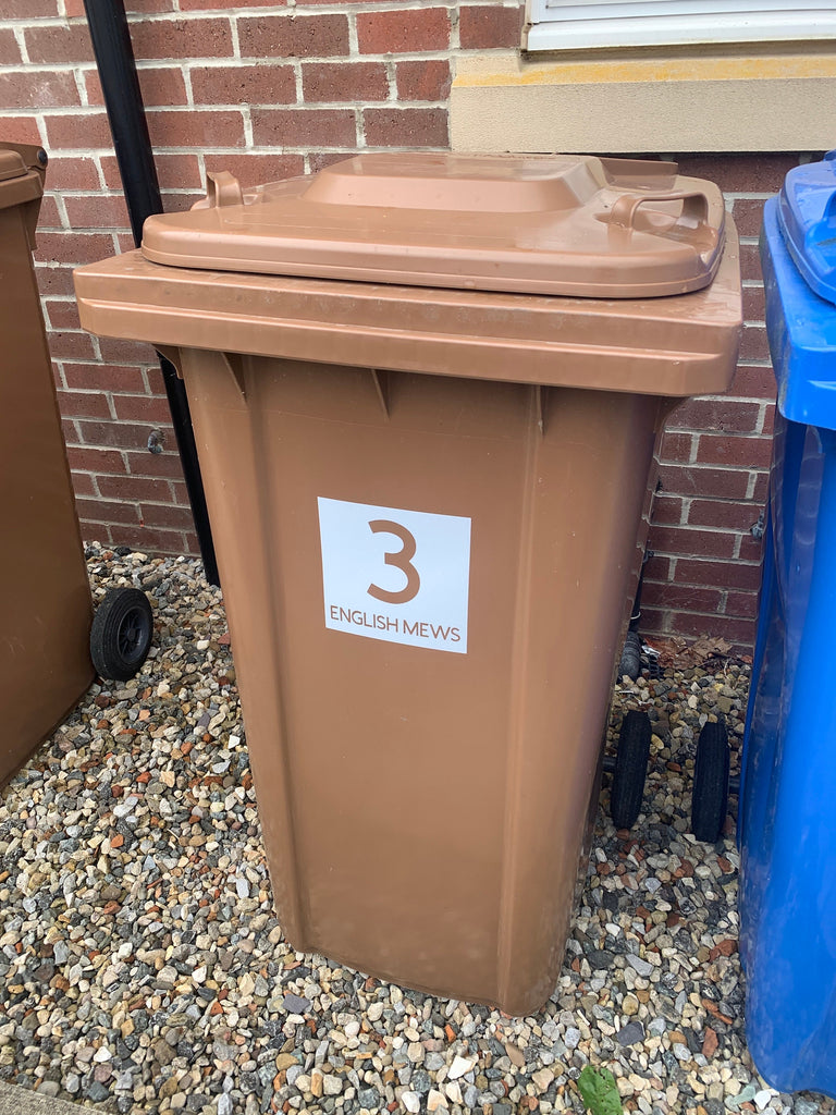 Wheelie Bin Labels