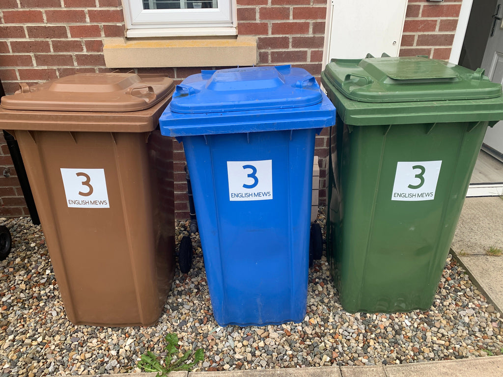 Wheelie Bin Labels