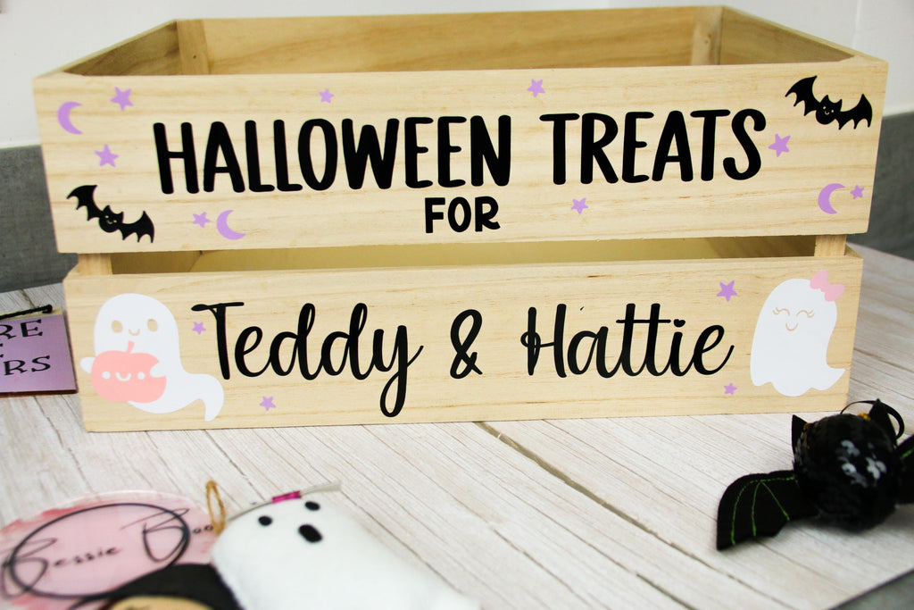 Halloween Crate | Halloween Gift | Halloween Treat Box | Personalised Halloween box | Trick or Treat crate