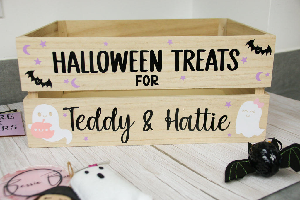 Halloween Crate | Halloween Gift | Halloween Treat Box | Personalised Halloween box | Trick or Treat crate