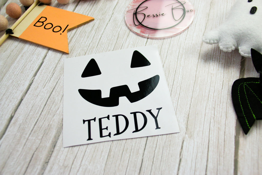 Halloween Treat Bag Decal | Halloween Gift Bag Stickers | Party Bag Decals | Trick or Treat Labels | Self-Adhesive Personalised Labels